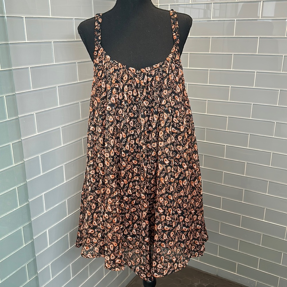 RVCA dress; size XL; floral color